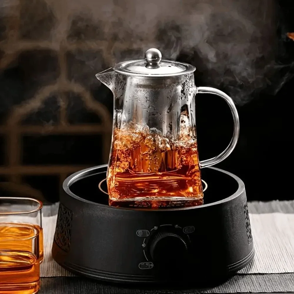 Brewing Tea Kettle with Stainless Steel Filter Thickened Heat-Resistant Large Ca